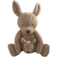 K Collection Kangaroo 3D 750ml Hot Water Bottle & Cover Pack of 2 in Brown