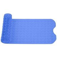 K Collection Premium Rubber Shower Mat in Blue