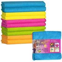 K Collection Microfibre Cleaning Cloth (Pack of 10)