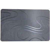 K Collection Premium Bath Mat in Grey