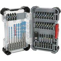 Bosch Pro Impact Mixed Set, 35 Piece in Blue
