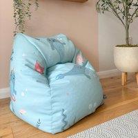 rucomfy Beanbags rucomfy Indoor Under Sea Snuggle Chair Bean Bag - Kids Armchair Seat