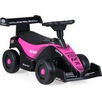 CASART Kids Ride on Car Toddler Sliding Car w/Songs Foot-to-Floor Riding Toy in Pink