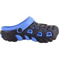 ABSOLUTE FOOTWEAR Men's Summer Holiday Beach Pool Mule Clogs Sandals in Black | Size: 1