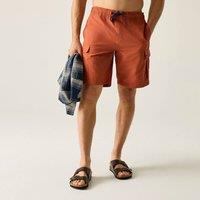 Regatta Men's Blanmont Cargo Swim Shorts in Burnt Orange | Size: Small