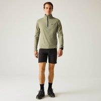 Regatta Men's Montes Lightweight Half Zip Fleece in Light Green | Size: Medium