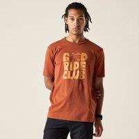 Dare 2b Men's Movement III Short Sleeved Graphic T-Shirt in Burnt Orange | Size: XS