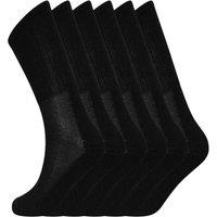 Soxy Men's Socks (Pack of 6) in Black | Size: 6-11