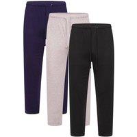 Keanu Men's Lounge Pants (Pack of 3) in True Black | Size: Medium