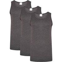 Heatforce Men's Thermal Vest (Pack of 3) in Grey | Size: 5XL