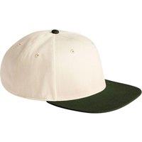 Beechfield Men's Contrast 6 Panel Baseball Cap in Natural