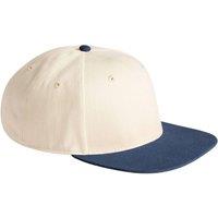 Beechfield Men's Contrast 6 Panel Baseball Cap in Natural