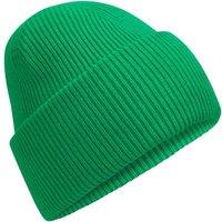 Beechfield Men's Classic Deep Cuffed Beanie in Green
