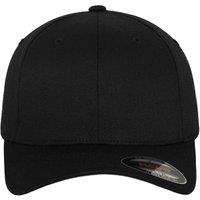 Flexfit Men's Wooly Combed Baseball Cap in Black | Size: S/M