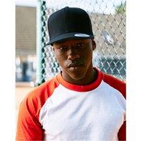 Flexfit Men's Classic Snapback Cap in Dark Grey