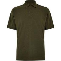 Kustom Kit Men's Klassic Superwash Short Sleeve Polo Shirt in Green | Size: 3XL