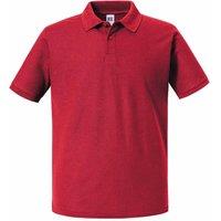 Russell Men's Authentic Polo Shirt in Red | Size: 3XL