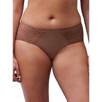 Chantelle Women's Norah Hipster Shorty in Brown | Size: 14