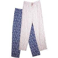 Keanu Women's Viscose Pyjama Bottoms Pack of 2 | Size: 8-10