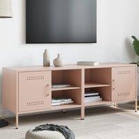 Berkfield Home TV Cabinets 2 pcs Pink 68x39x50.5 cm Steel