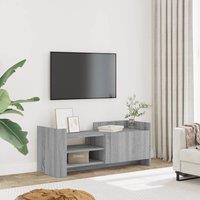 Berkfield Home TV Cabinet Grey Sonoma 100x35x40 cm Engineered Wood | Size: 100 x 35 x 40 cm