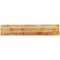 Berkfield Home Table Top 160x40x3.8 cm Rectangular Solid Wood Rough Mango in Brown