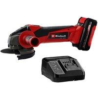 Einhell TC-AG 18/115 Li Power X-Change Angle Grinder in Red