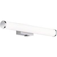 Netlighting Mattimo Modern 40cm Bathroom Wall Lamp Chrome 3000K IP44 UK Stock in Grey