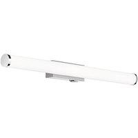 Netlighting Mattimo Modern 60cm Bathroom Wall Lamp Chrome 3000K IP44 UK Stock in Grey