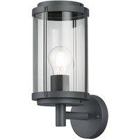 Netlighting Tanaro Vintage Outdoor Wall Lantern Anthracite IP44 UK Stock in Black