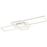 Netlighting Irvine Modern 60W LED Semi Flush Light White 3000 6500K Remote control