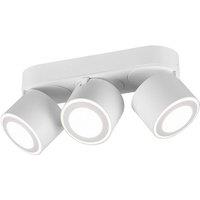 Netlighting Taurus Modern 3 Light Ceiling Spotlight Bar White Matt 3000K UK Stock