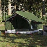 Berkfield Home Camping Tent 2-Person Olive Green Waterproof