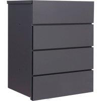 Phoenix Safe Company Phoenix PB1331AAK Outdoor Parcel Box in Grey with Anti-Fishing Design