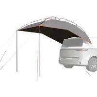 Berkfield Home Car Tent Grey & Orange Waterproof
