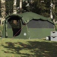 Berkfield Home Family Tent Tunnel 6-Person Olive Green Waterproof
