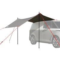 Berkfield Home Car Tent Grey & Orange Waterproof