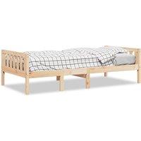 Berkfield Home Children's Bed without Mattress 90x190 cm Solid Wood Pine in Natural