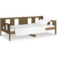 Berkfield Home Day Bed Honey Brown Solid Wood Pine 90x190 cm