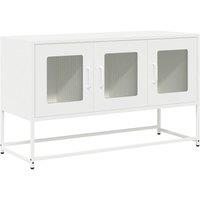 Berkfield Home TV Cabinet White 100.5x39x60.5 cm Cold-rolled Steel
