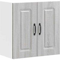 Berkfield Home Kitchen Wall Cabinet Kalmar Grey Sonoma Engineered Wood