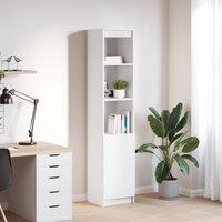 Berkfield Home Highboard White 37.5x35x180 cm Engineered Wood