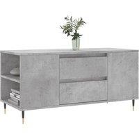 Berkfield Home Modern Coffee Table Concrete Grey 102x44.5x50 cm Engineered Wood