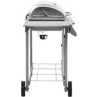 Berkfield Home Gas BBQ Grill with 4 Burners Silver (FR/BE/IT/UK/NL only)