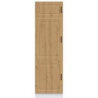 Berkfield Home Kitchen Cupboard Kalmar Artisan Oak Engineered Wood in Brown