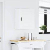 Berkfield Home Kitchen Wall Cabinet Kalmar White Engineered Wood