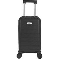Public Dealz Underseat Lightweight 4 Wheeled Cabin Bag in Black