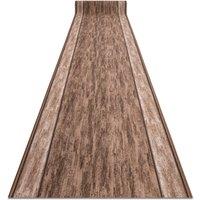 RugsX Anti-Slip Rama Runner in Brown | Size: 67 cm x 290 cm