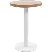 Berkfield Home Bistro Table Light Brown 50 cm MDF