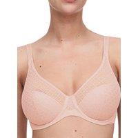 Chantelle Women's Norah Chic Covering Moulded Bra in Pink | Size: 42D